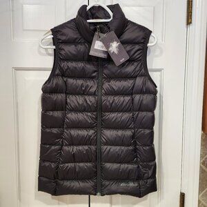 NWT Eddie Bauer Women's CirrusLite Down Vest - Size Small - Black